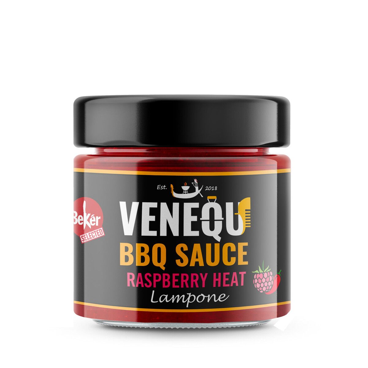 VENEQU BBQ SAUCE - RASPBERRY HEAT Salse e Rub | Il Mondo Del Barbecue VENEQU BBQ SAUCE - RASPBERRY HEAT Salse e Rub | Il Mondo Del Barbecue