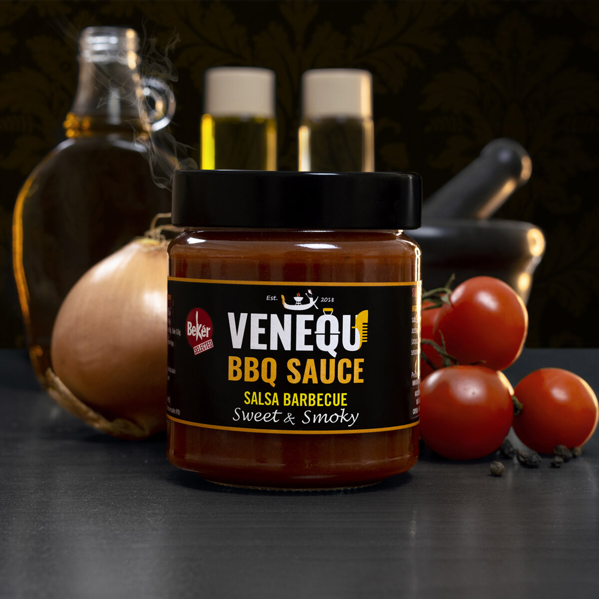 VENEQU BBQ SAUCE - SWEET & SMOKY Salse e Rub | Il Mondo Del Barbecue VENEQU BBQ SAUCE - SWEET & SMOKY Salse e Rub | Il Mondo Del Barbecue