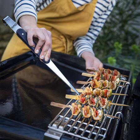 MENSOLA IN ACCIAIO INOX 45/50 Eno Piastre in ghisa smaltata | Il Mondo Del Barbecue