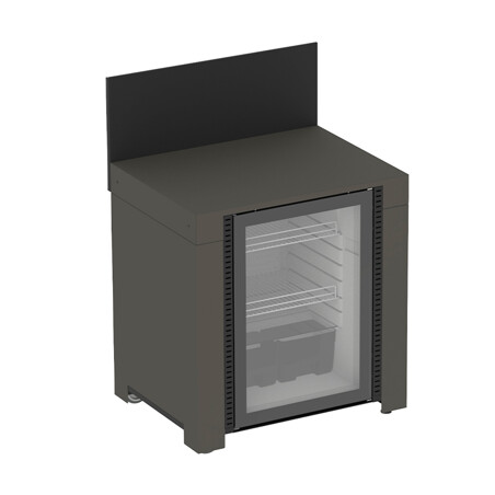 MODULO FRIGO GRIGIO SCURO Eno Piastre in ghisa smaltata | Il Mondo Del Barbecue