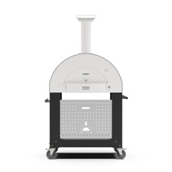BASE FORNO 2 PIZZE CLASSICO/MODERNO BLACK Alfa forni Accessori per cottura | Il Mondo Del Barbecue
