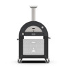 BASE FORNO 2 PIZZE CLASSICO/MODERNO BLACK Alfa forni Accessori per cottura | Il Mondo Del Barbecue