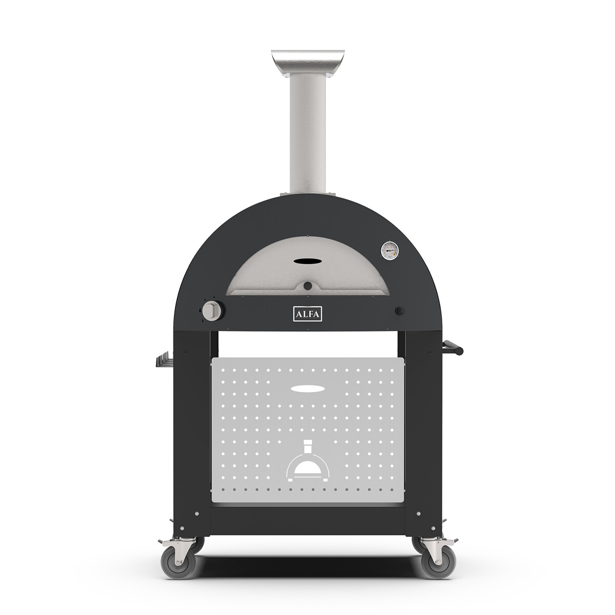BASE FORNO 2 PIZZE CLASSICO/MODERNO BLACK Alfa forni Accessori per cottura | Il Mondo Del Barbecue BASE FORNO 2 PIZZE CLASSICO/MODERNO BLACK Alfa forni Accessori per cottura | Il Mondo Del Barbecue