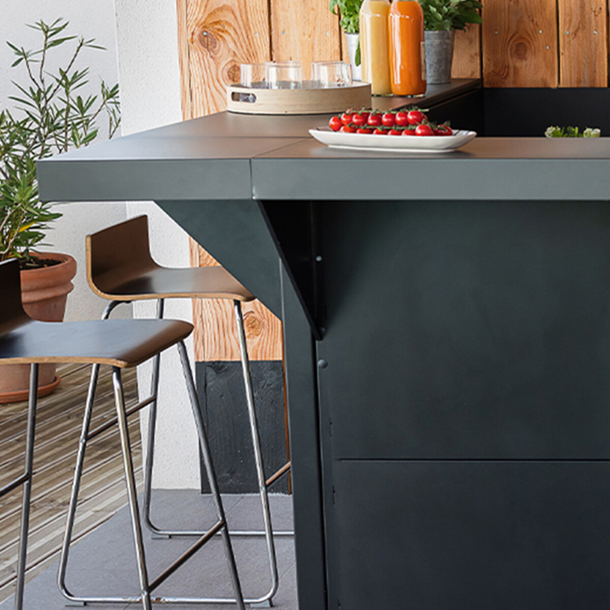 MENSOLA MODULO FELIX 60CM GRIGIO SCURO Eno Piastre in ghisa smaltata | Il Mondo Del Barbecue MENSOLA MODULO FELIX 60CM GRIGIO SCURO Eno Piastre in ghisa smaltata | Il Mondo Del Barbecue
