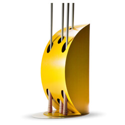 PORTAPALE VELA GIALLO | Il Mondo Del Barbecue