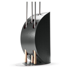 PORTAPALE VELA GRIGIO | Il Mondo Del Barbecue