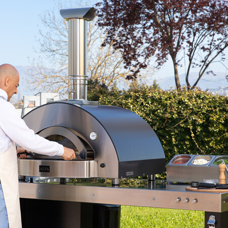 KIT PANE LOW & SLOW 5 PIZZE ALFA MODERNO A LEGNA| Il Mondo Del Barbecue