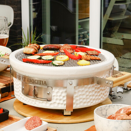 BARBECUE DA TAVOLO GRLLR TOKIO SHICHIRIN BIANCO | Il Mondo Del Barbecue