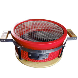 BARBECUE DA TAVOLO GRLLR TOKIO SHICHIRIN ROSSO  | Il Mondo Del Barbecue