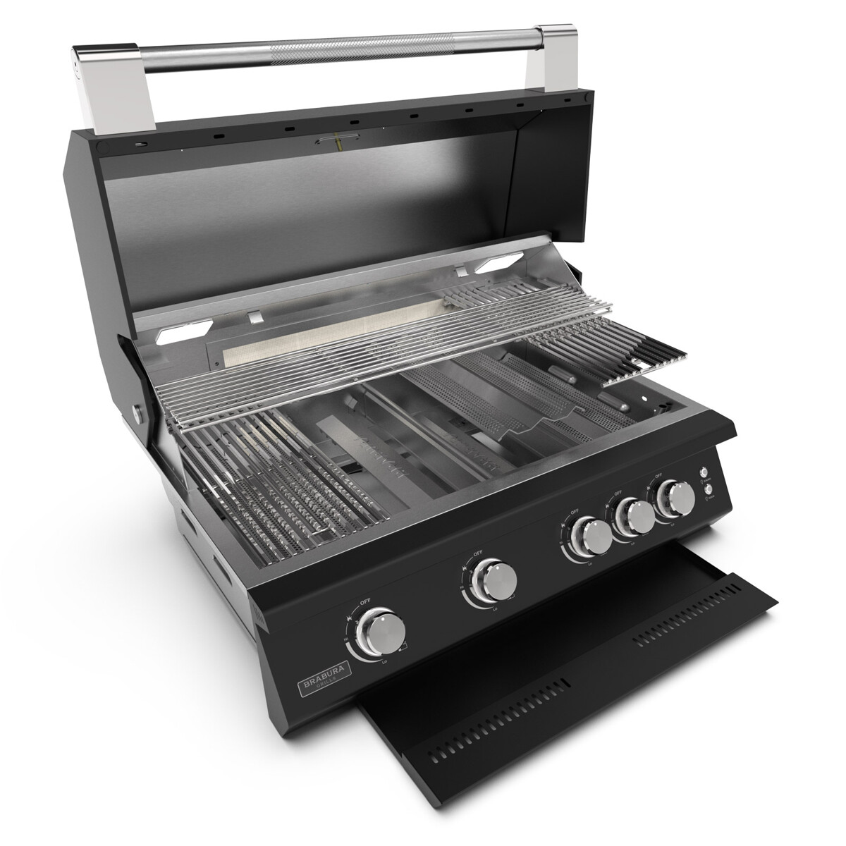 BARBECUE A GAS BRABURA FUSION 400 RM DA INCASSO Brabura Barbecue da incasso | Il Mondo Del Barbecue