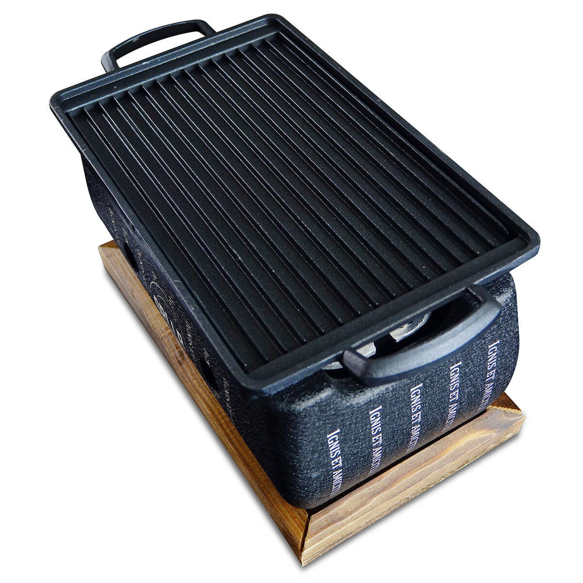 BBQ-Toro Carrello Per Barbecue, 94 X 61 X 90 Cm, Nero, Con Grande - 9