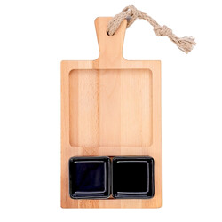 VASSOIO IN LEGNO 35 CM GET TOGETHER GRLLR NERO  | Il Mondo Del Barbecue