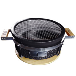 BARBECUE DA TAVOLO GRLLR TOKIO SHICHIRIN NERO  | Il Mondo Del Barbecue