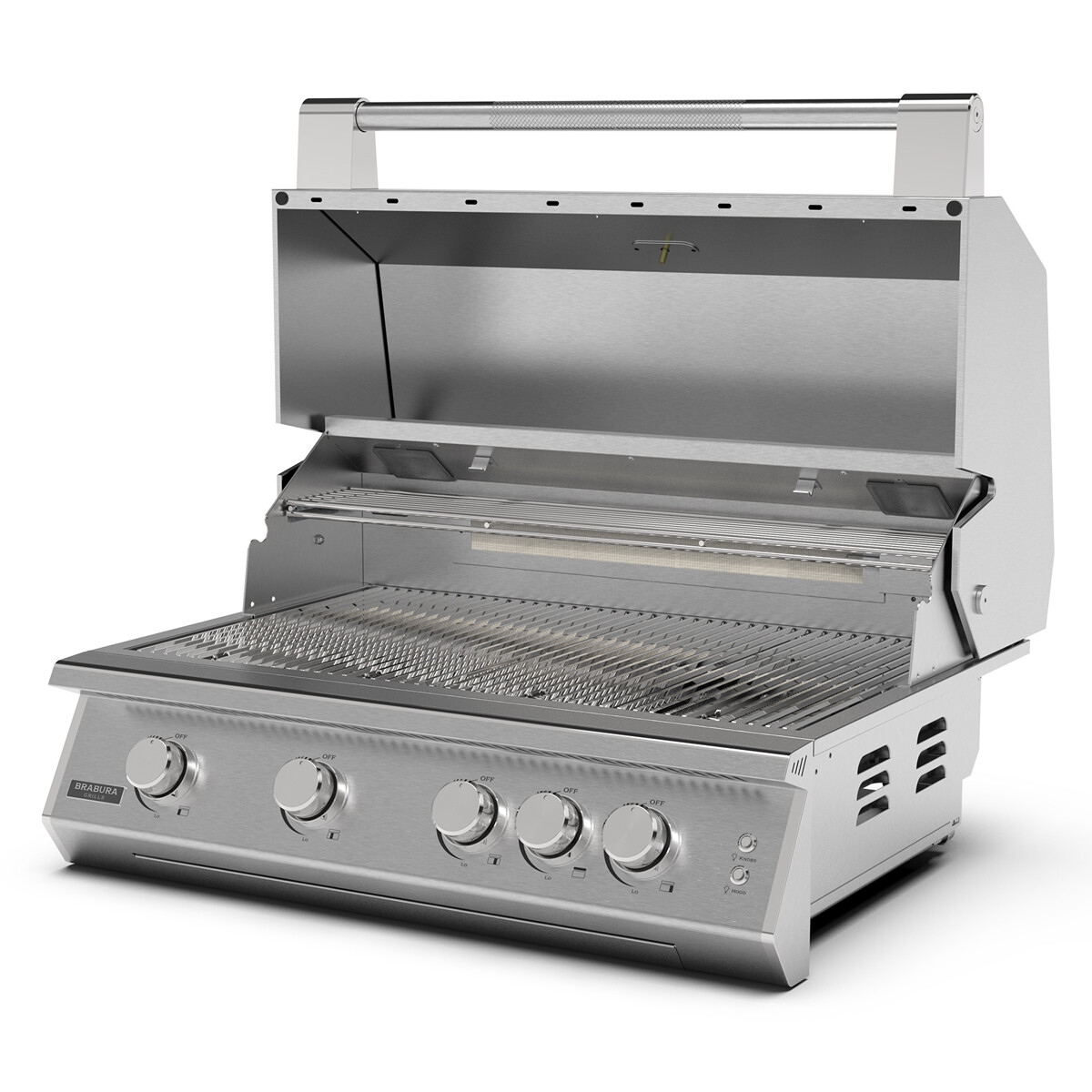 BARBECUE A GAS BRABURA FUSION 400 RS INOX DA INCASSO Brabura Barbecue da incasso | Il Mondo Del Barbecue