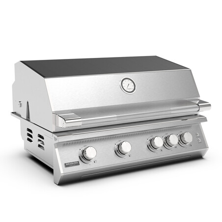 BARBECUE A GAS BRABURA FUSION 400 RS INOX DA INCASSO Brabura Barbecue da incasso | Il Mondo Del Barbecue