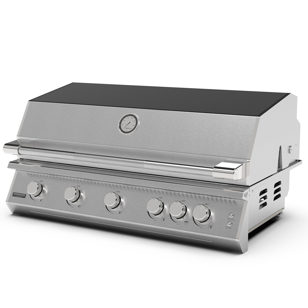 BARBECUE A GAS BRABURA FUSION 500 RS INOX DA INCASSO Brabura Barbecue da incasso | Il Mondo Del Barbecue