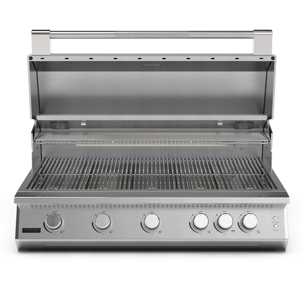 BARBECUE A GAS BRABURA FUSION 500 RS INOX DA INCASSO Brabura Barbecue da incasso | Il Mondo Del Barbecue
