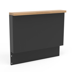 SCHIENALE SUPERIORE ANTRACITE PER CT 60 / FRIGO | Il Mondo del Barbecue