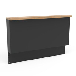 SCHIENALE SUPERIORE ANTRACITE PER KC 80| Il Mondo del Barbecue