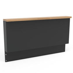 SCHIENALE SUPERIORE ANTRACITE PER MODULO CT 90 / A GIORNO / LAVELLO| Il Mondo del Barbecue