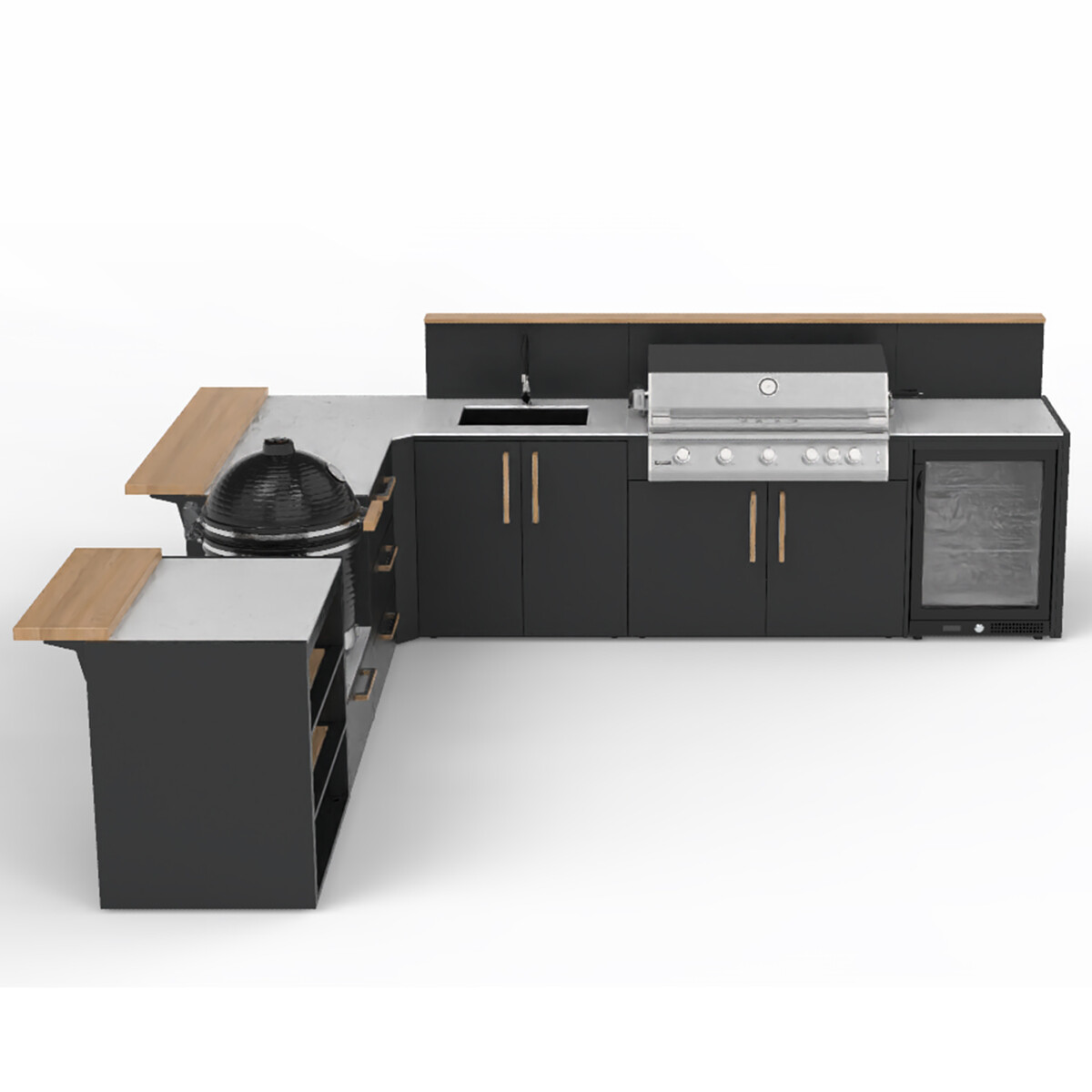 BANCONE DA BAR ANTRACITE PER CT 60 / FRIGO| Il Mondo del Barbecue BANCONE DA BAR ANTRACITE PER CT 60 / FRIGO| Il Mondo del Barbecue