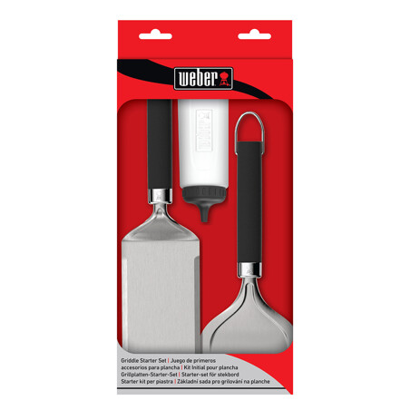 SET GRIDDLE STARTER 3 PEZZI Weber Accessori | Il Mondo Del Barbecue