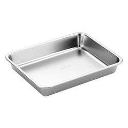 TEGLIA INOX 29 X 20 CM SANTOS
