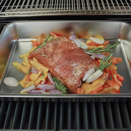 TEGLIA INOX 41 X 29 CM SANTOS