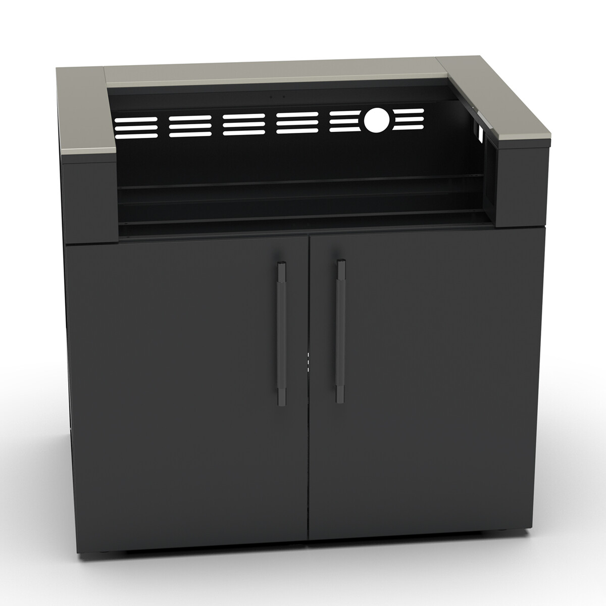 MODULO BARBECUE KC 100 BRABURA ANTRACITE| Il Mondo del Barbecue