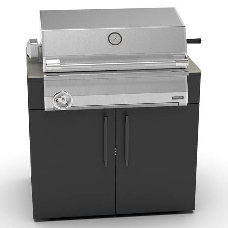 MODULO BARBECUE KC 100 BRABURA ANTRACITE| Il Mondo del Barbecue