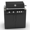 MODULO BARBECUE KC 100 BRABURA ANTRACITE| Il Mondo del Barbecue