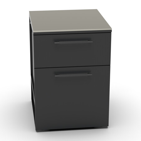 MODULO CASSETTO + PORTARIFIUTI BRABURA CT 60 ANTRACITE | Il Mondo del Barbecue