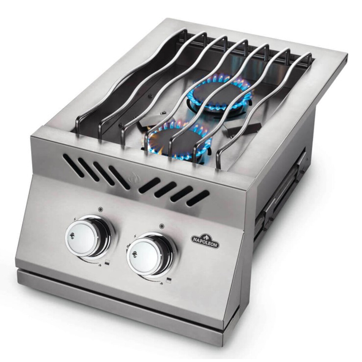 FUOCO LATERALE VERTICALE DOPPIO AD INCASSO A GAS Napoleon Outdoor kitchen | Il Mondo Del Barbecue