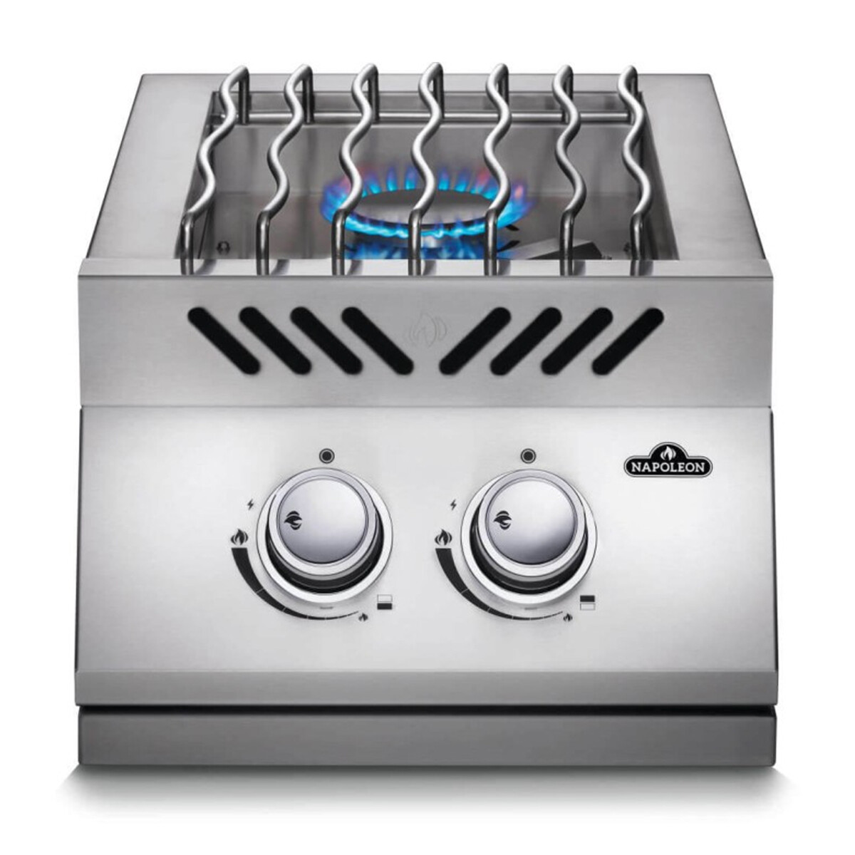 FUOCO LATERALE VERTICALE DOPPIO AD INCASSO A GAS Napoleon Outdoor kitchen | Il Mondo Del Barbecue