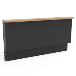 SCHIENALE SUPERIORE ANTRACITE PER KC 100| Il Mondo del Barbecue