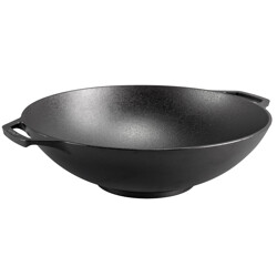 WOK IN GHISA 35,5 CM | Il Mondo del Barbecue