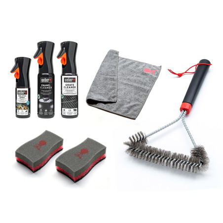KIT DI PULIZIA PER BARBECUE A CARBONE Weber Accessori | Il Mondo Del Barbecue