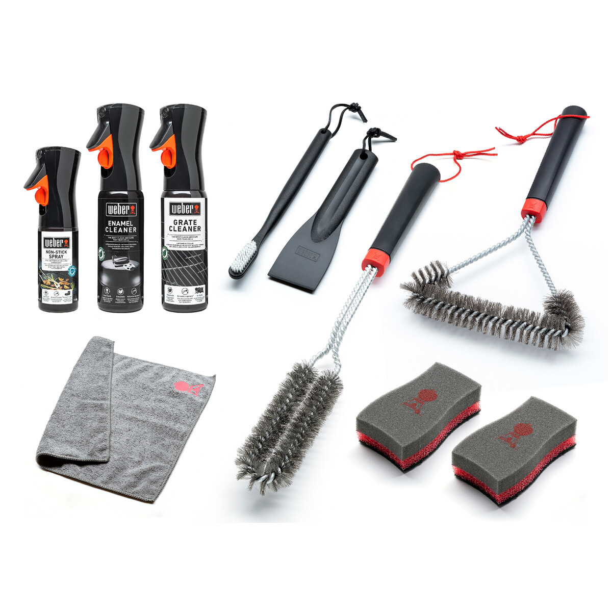 KIT DI PULIZIA PER BARBECUE SMALTATI Weber Accessori | Il Mondo Del Barbecue KIT DI PULIZIA PER BARBECUE SMALTATI Weber Accessori | Il Mondo Del Barbecue