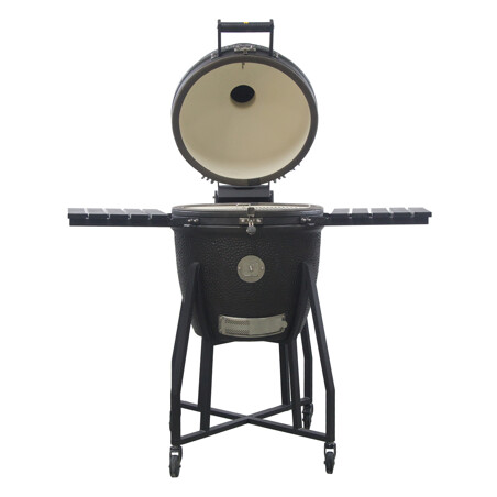 BARBECUE A CARBONE GRLLR EMBER CLASSIC LARGE NERO OPACO CON CARRELLO | Il Mondo del Barbecue