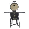 BARBECUE A CARBONE GRLLR EMBER CLASSIC LARGE NERO OPACO CON CARRELLO | Il Mondo del Barbecue