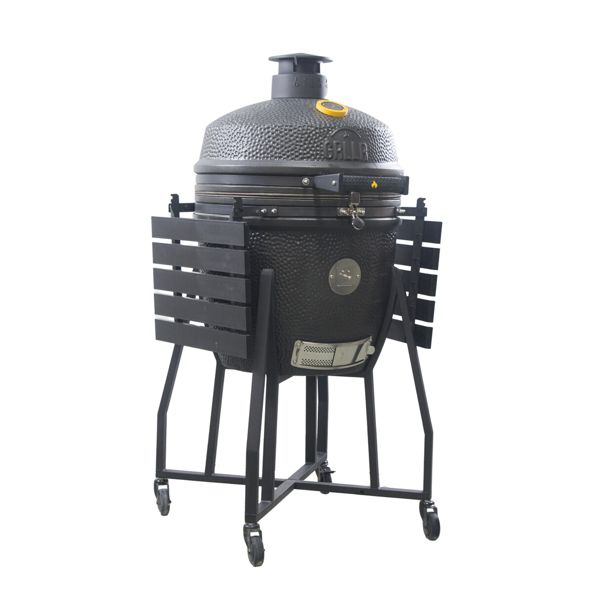 BARBECUE A CARBONE GRLLR EMBER CLASSIC LARGE NERO OPACO CON CARRELLO | Il Mondo del Barbecue