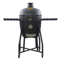BARBECUE A CARBONE GRLLR EMBER CLASSIC LARGE NERO OPACO CON CARRELLO | Il Mondo del Barbecue