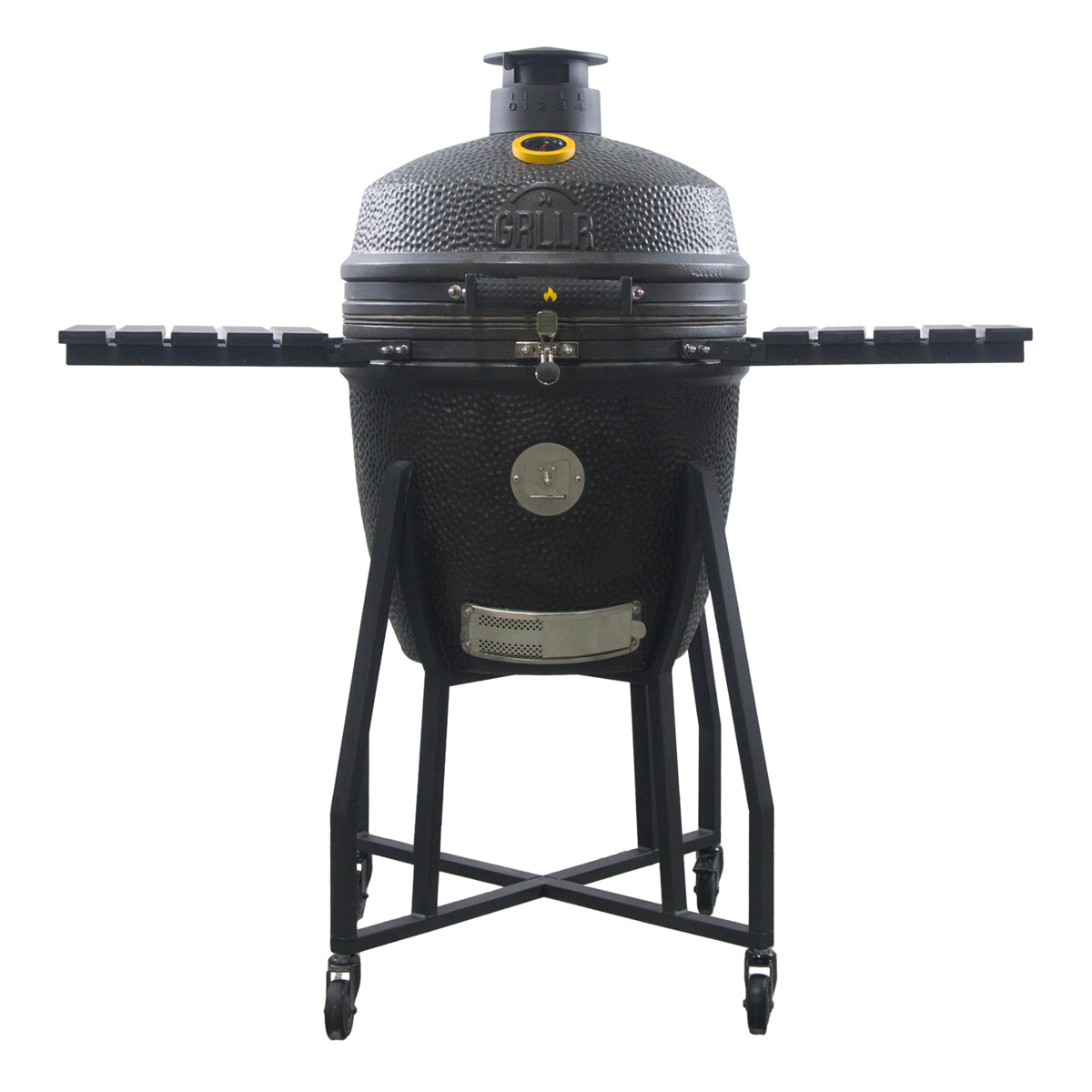 BARBECUE A CARBONE GRLLR EMBER CLASSIC LARGE NERO OPACO CON CARRELLO | Il Mondo del Barbecue