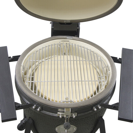 BARBECUE A CARBONE GRLLR EMBER CLASSIC MEDIUM NERO OPACO CON CARRELLO | Il Mondo del Barbecue