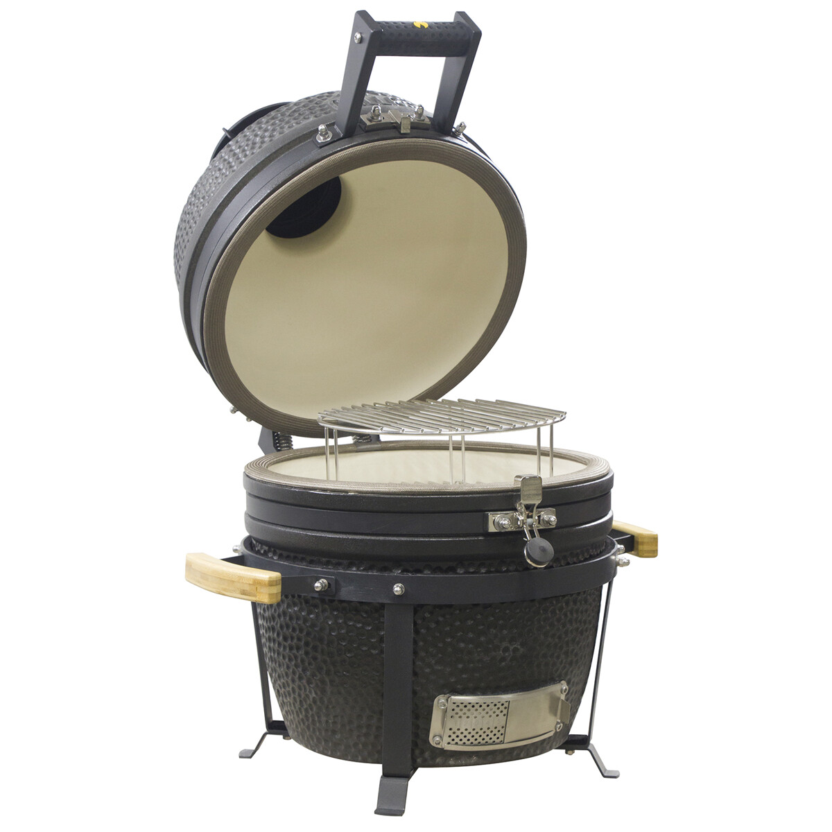 BARBECUE A CARBONE GRLLR EMBER KAMADO CLASSIC S - NERO OPACO DA APPOGGIO | Il Mondo del Barbecue