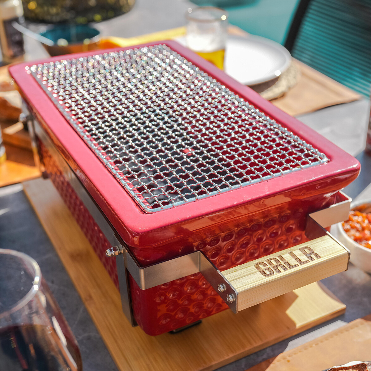 BARBECUE DA TAVOLO GRLLR OSAKA SHICHIRIN ROSSO  | Il Mondo Del Barbecue