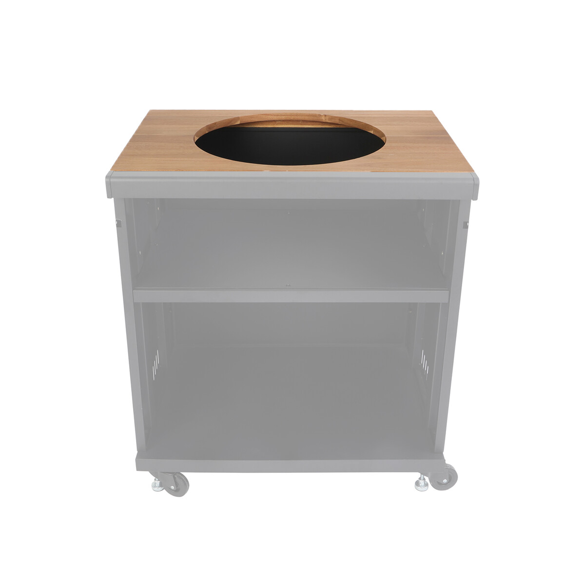 PIANO DI LAVORO IN LEGNO PER KAMADO GRLLR CONNECT® | Il Mondo del Barbecue PIANO DI LAVORO IN LEGNO PER KAMADO GRLLR CONNECT® | Il Mondo del Barbecue