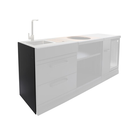 PANNELLO LATERALE MODULO PER GRLLR CONNECT®  | Il Mondo del Barbecue