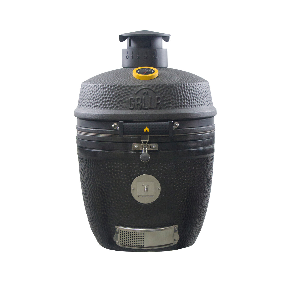 BARBECUE A CARBONE GRLLR EMBER KAMADO CLASSIC M - NERO OPACO DA APPOGGIO  | Il Mondo del Barbecue