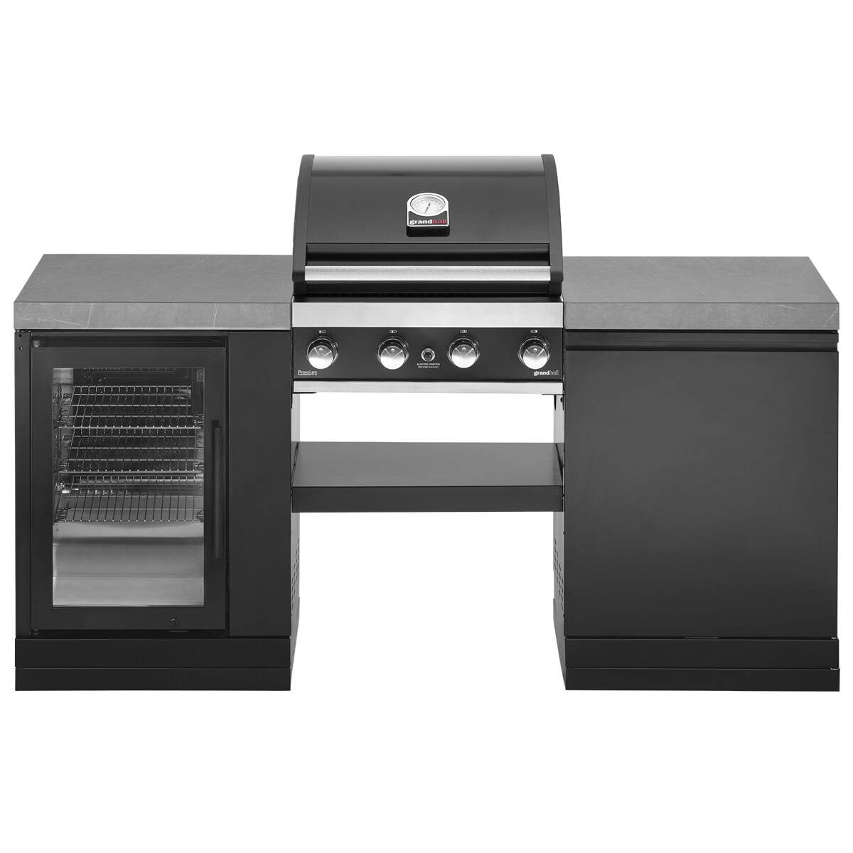 CUCINA DA ESTERNO GRANDPRO 185 SERIES CON FRIGO | Il Mondo del Barbecue